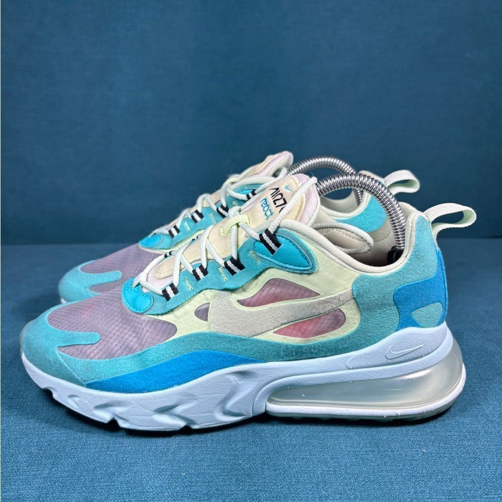 Size 7.5Men/9Women - Nike Air Max React 270 multicolor shoes